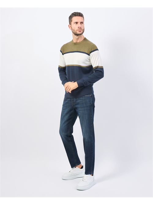 Yes Zee Men's Color Block Sweater YES ZEE | M873-MK002710